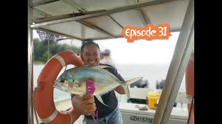 Ultralight Fishing In Singapore With 2.3lbs line For LongFin Trevally