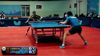 7.ZHUKOV - ISMAILOV RUSSIAN CHAMPIONSHIP TABLE TENNIS НАСТОЛЬНЫЙ ТЕННИС