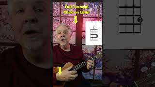 Wagon Wheel Tutorial #shorts #ukulele #ukuleletutorial