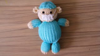 How To Make A Key Worker Bear (on a loom)