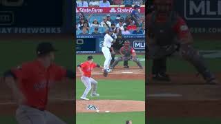 David Peralta 2 run Home Run to bring the game within 2 #baseball #shorts