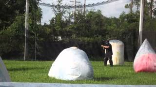 Wyzon & Andy 1 on 1 at Orlando Paintball