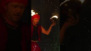 Spettacoli magici durante OperaEstate Festival 2024 #shorts #fire #circus