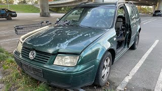 Abandoned Volkswagen Golf Variant