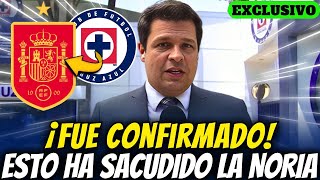 💥¡REVELACIÓN BOMBA! ¡LA DIRECTIVA CONFIRMA! ¡SE VA POR SOLO 3 MILLONES! Noticias Del Cruz Azul Hoy