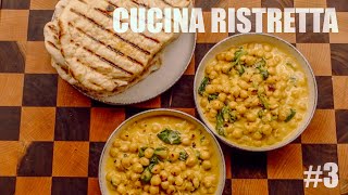 CURRY DI CECI E PANE VELOCE | CUCINA RISTRETTA