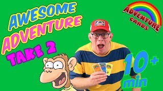 Storytime for Kids and it's an AWESOME ADVENTURE (TAKE 2!) (WOW) with Adventure Cards Kids TV