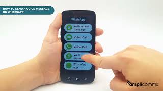 How to send a voice message on WhatsApp