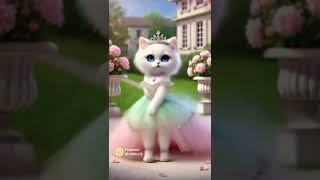 Cute cat dancing video❤️❤️💞#youtubeshorts #cat #cute #shortsviral #shorts #viralvideo #shortsfeed