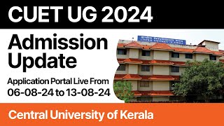 CUET UG 2024 | Central University of Kerala | Apply Now | Kerala's #1 CUET Coaching | Prepwise