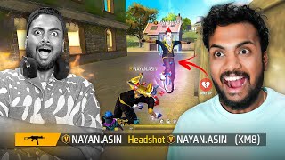 My Fake Nayan Asin knocked Me And Show Me emote 😱 - Garena Free Fire Max