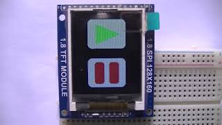 Interfacing STM32F103C8T6 Blue Pill with ST7735 TFT display