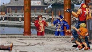 King of Fighters 2002 - Team Fatal Fury playthrough