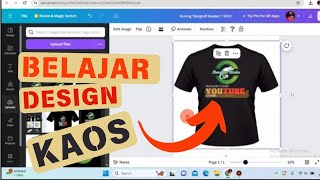 DESAIN KAOS SEDERHANA DENGAN MENGGUNAKAN INI || Simpel Dan Mudah Sekali