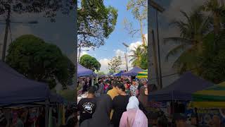 Ramai bersesak di Bazar Ramadan Bukit Peringgit #bazarramadhan #shorts