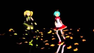 {MMD} MELANCHOLIC Rin and Miku