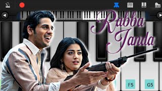 Rabba Janda Piano Tutorial - Mission Majnu | Sidharth M, Rashmika Mandanna | @melodiouszahid