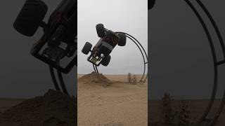 Never give up #monstertruck #stunt #monsterjam #flip #gopro #losi #rc #shorts