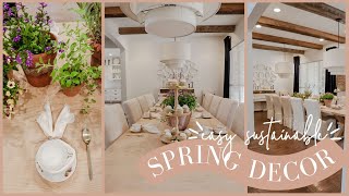 SPRING DECOR IDEAS | Season Decor that's Sustainable & Easy | FARMHOUSE LIVING