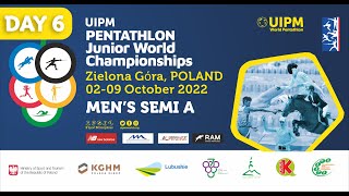 Men's Semi-Final, Group A - UIPM Pentathlon Junior World Championships - Zielona Góra, Poland 2022