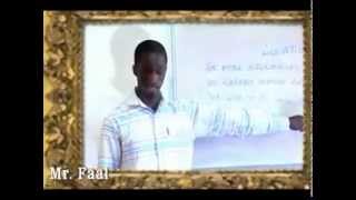 Ousman Faal - Gambian ICT Practitioner and Digital Tutor