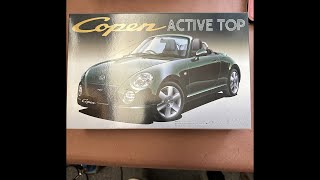 1/24 Aoshima Daihatsu Copen Unboxing And Review