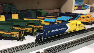 Ontario Northland in HO Part 32: Bowser SD40-2’s