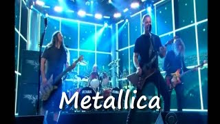 Metallica  - Enter Sandman 11-21-15 Late Late Show