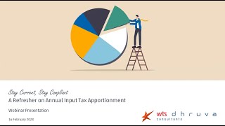 Webinar: Stay current, stay compliant: A refresher on Annual Input Tax Apportionment