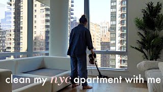 clean my NYC apartment with me