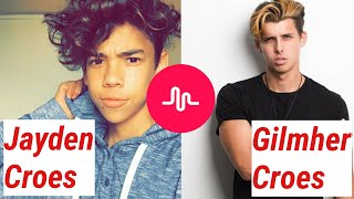 JAYDEN CROES vs. GILMHER CROES Musical.ly Compilation