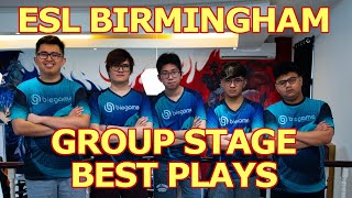 TNC Best Plays in the GROUP STAGE / ESL One Birmingham 2019