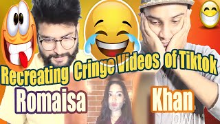 Pakistani Boys React | Recreating Cringe Videos of Tiktok - ROMAISA KHAN