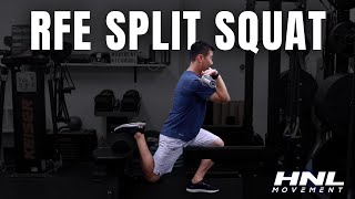 Rear Foot Elevated (RFE) Split Squat | HNL Movement