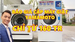 Máy giặt công nghiệp Yamamoto 22kg, 30kg giá rẻ