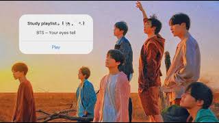 BTS song playlist | chill 'n study ✿