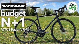 A Budget "N + 1" Bike??? VITUS Razor VR Disc Road Bike, Sora and Claris quick Check