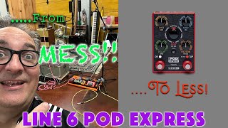 Line 6 POD Express Portable Effect and Amp modeler.....First Look!