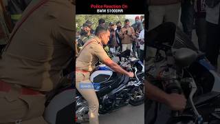 Police reaction on loud S1000rr 😳😱😻 #shorts #viral #s1000rr