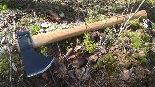 Топор на винтах Cold Steel Hudson Bay Camp Axe - Обзор и тесты, сравнения. Быстросъемный и разборный