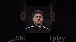 Shut up and play #football #futbol #messi #neymar #fyp