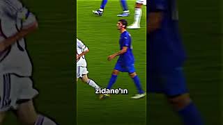 Zidane'ın Materazzi'ye Acı Cevabı 😏 #shorts