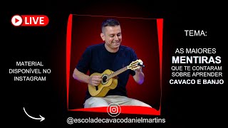 AULA DE CAVAQUINHO ((( AO VIVO ))) | PROFESSOR DANIEL MARTINS