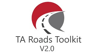 TA Roads Toolkit V2.0 - Automate Roads Design