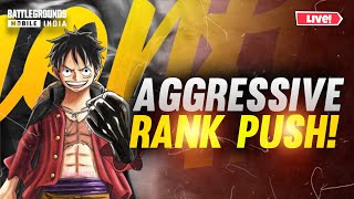 CONQUEROR RANK PUSH 👑 | BGMI LIVE | #rankpush #bgmilive #bgmi #pubgmobile #pubg #shortsfeed #live