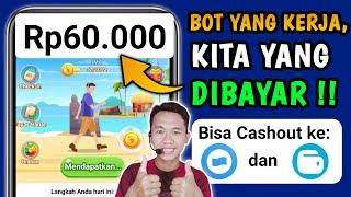 Bot yang Kerja, Kita yang Dibayar!!, Aplikasi Penghasil Uang Saldo Dana Tercepat 2023