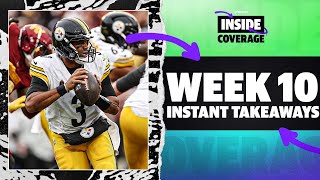 Week 10 instant takeaways: Steelers have swagger, Eagles & Cardinals on the rise | Inside Coverage