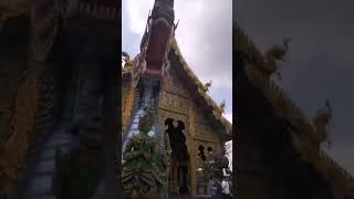 Buddhist temple in Chiang Rai, Thailand.