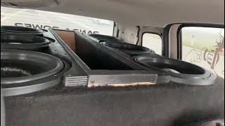 Cl Audio flex on 27 hz 💪💪🔊🔊 Cl Audio crx4 & Cactus Sounds cs elt 12.000 Fiat Panda Xtremepower