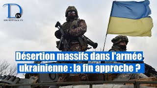 Ils se précipitent comme des rats : Plus de 100 000 militaires ukrainiens ont déserté